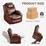Electric Lift Recliner Chair with Massage & Heat