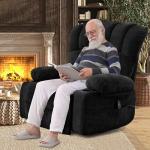 Electric Lift Recliner with Massage and Heat