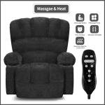 Electric Lift Recliner with Massage and Heat