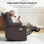 MCombo Petite Power Lift Recliner Chair with Massage