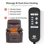 MCombo Petite Power Lift Recliner Chair with Massage