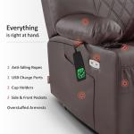 MCombo Petite Power Lift Recliner Chair with Massage