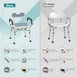 VFAUOSIT Shower Chair Lift for Seniors & Disabled