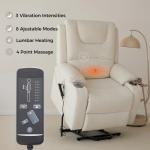 Irene House Large Electric Lift Recliner with Massage