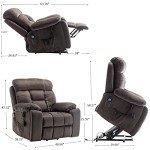 FANYE Electric Lift Recliner Chair with Massage & Heat