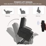 Power Lift Recliner Chair with Massage & Heat
