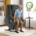 MCombo Dual Motor Lift Chair with Massage & Heat