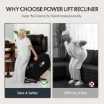 FLEXISPOT XL31 Power Lift Recliner Chair - Black