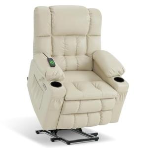 MCombo Dual Motor Lift Recliner Chair with Massage