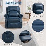Electric Lift Chair Recliner with Massage and USB