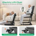 Portable Electric Lift Chair with Wheels for Seniors