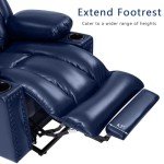 Large Power Lift Chair with Heat, Massage, USB