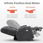 MCombo Large Dual Motor Lift Recliner Sofa