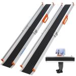 Adjustable 7FT Aluminum Wheelchair Ramp for Steps