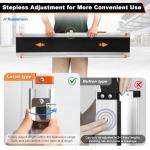 Adjustable 7FT Aluminum Wheelchair Ramp for Steps