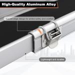 Adjustable 7FT Aluminum Wheelchair Ramp for Steps