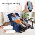 MCombo Large Power Lift Recliner with Massage