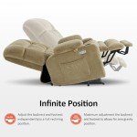 Dual Motor Lift Recliner Chair with Heat & Massage