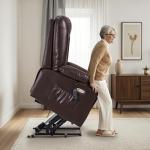 Large Power Lift Recliner Chair with Massage & Heat