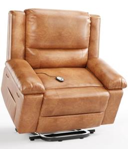 Oversized Power Lift Recliner with Heat and Massage