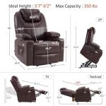 MCombo Large Dual Motor Lift Recliner Chair