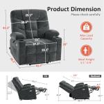 MCombo Power Lift Recliner Chair for Big Seniors