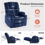 MCombo Dual Motor Lift Recliner with Massage
