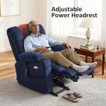 MCombo Dual Motor Lift Recliner with Massage