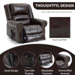 Trustyue Dual Motor Lift Chair with Massage & Heat