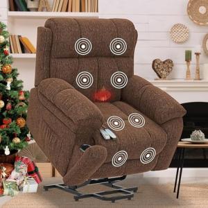 YONISEE Oversized Lift Chair with Massage & Heat