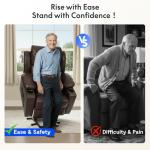 FLEXISPOT XL23 Power Lift Recliner with Massage