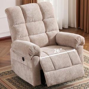 Oversized Power Lift Recliner Chair with Massage