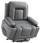 Oversized Power Lift Recliner Chair with Heat & Massage