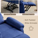 LOUVIXA Heated Massage Power Lift Recliner Chair