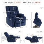 MCombo Dual Motor Lift Recliner Chair with Massage