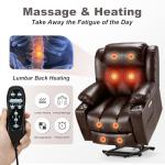 Power Lift Recliner Chair with Massage and Heat
