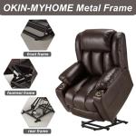 Power Lift Recliner Chair with Massage and Heat