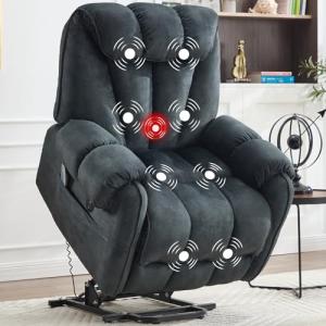 CANMOV Power Lift Recliner Chair with Massage and Heat