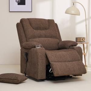 Irene House Power Lift Recliner with Massage & Heat