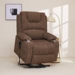 Irene House Power Lift Recliner with Massage & Heat