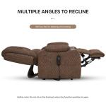 Irene House Power Lift Recliner with Massage & Heat