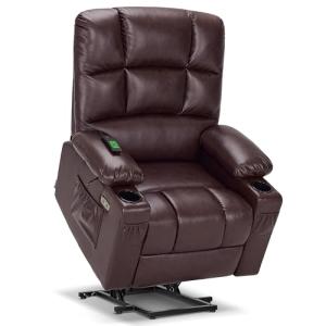 MCombo Large Lay Flat Power Lift Recliner Chair