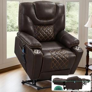 PUG258Y Reclining Lift Chair with Heat & Massage