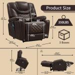 PUG258Y Reclining Lift Chair with Heat & Massage