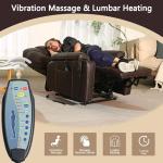 PUG258Y Reclining Lift Chair with Heat & Massage