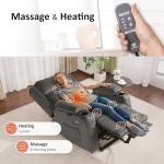 MCombo Large Dual Motor Lift Recliner Chair with Heat