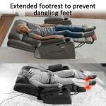 MCombo Large Dual Motor Lift Recliner Chair with Heat