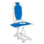 Phoenix Electric Lift Chair - Adjustable Height, White Blue