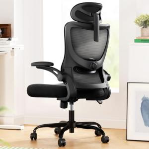 Ergonomic Rolling Office Chair with Lumbar Support