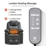 MCombo Large Power Lift Recliner with Massage & Heat